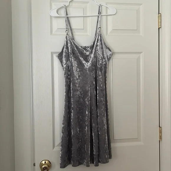 Calvin Klein | Dresses | Calvin Klein Crushed Velvet Slip Dress | Poshmark